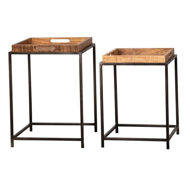 Alfred End Table S/2-17x17x24