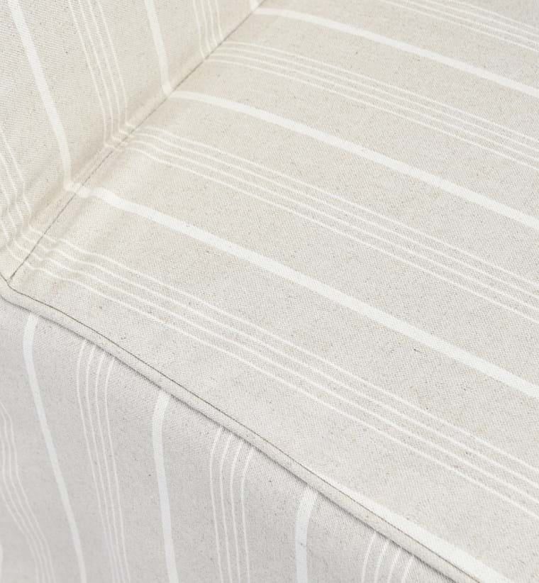 Amaya Upholstered Dining Chair-Striped-19x24x36