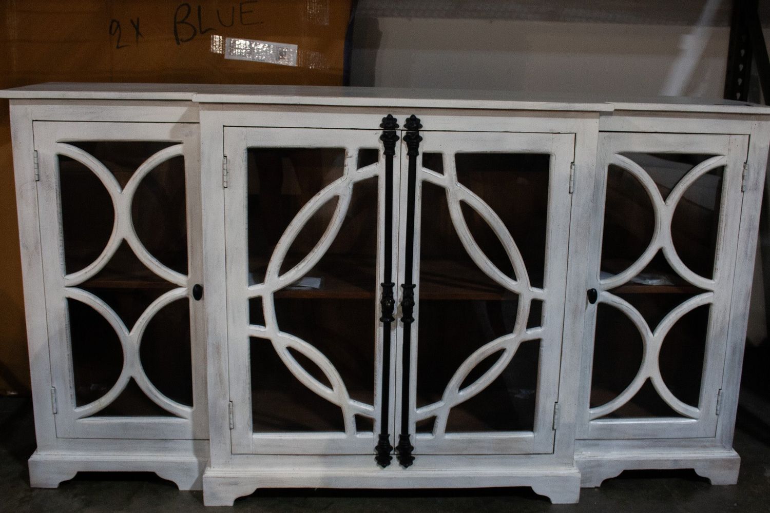 Wilshire Breakfront Sideboard-72 x18 x 39.5