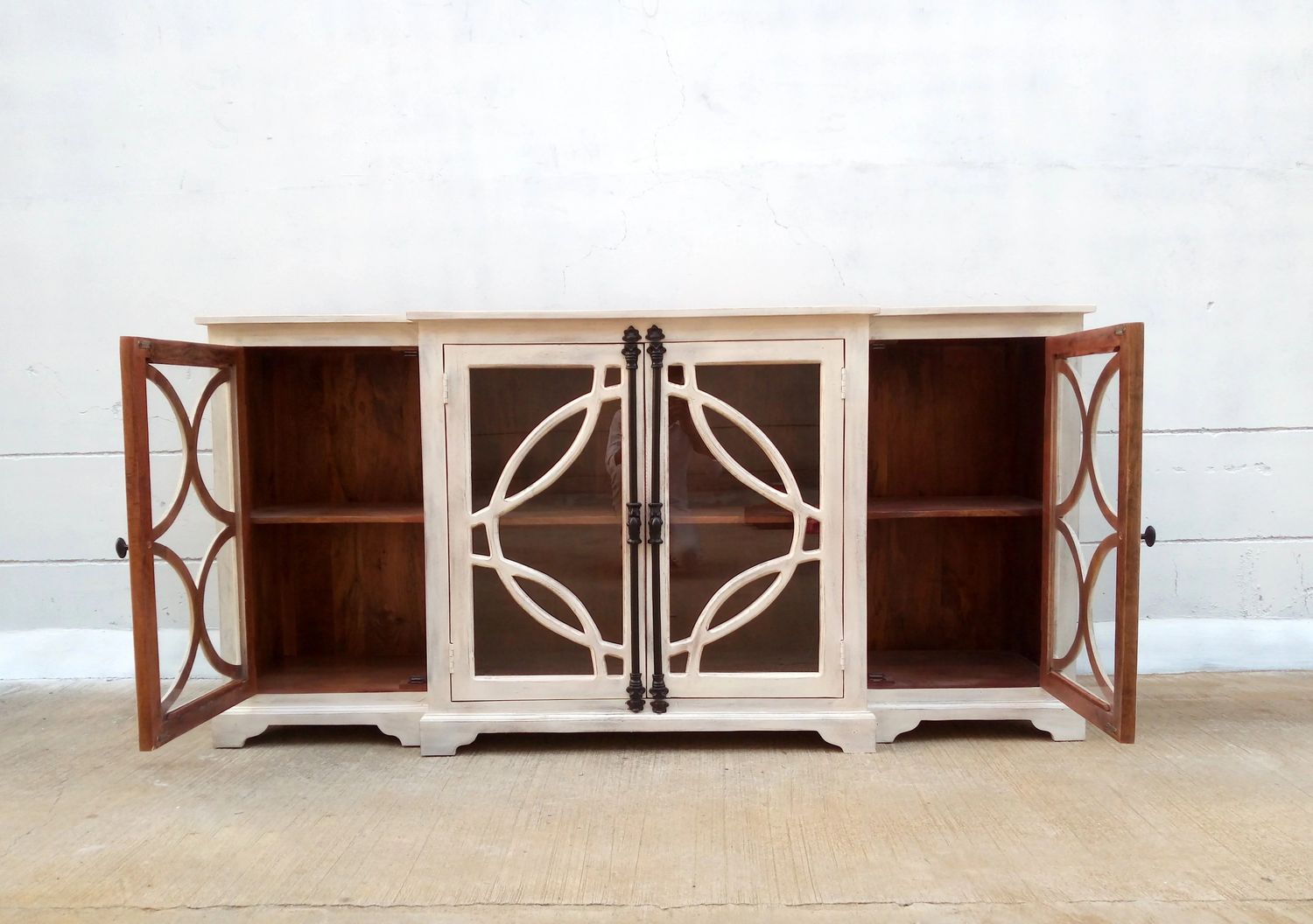 Wilshire Breakfront Sideboard-72 x18 x 39.5