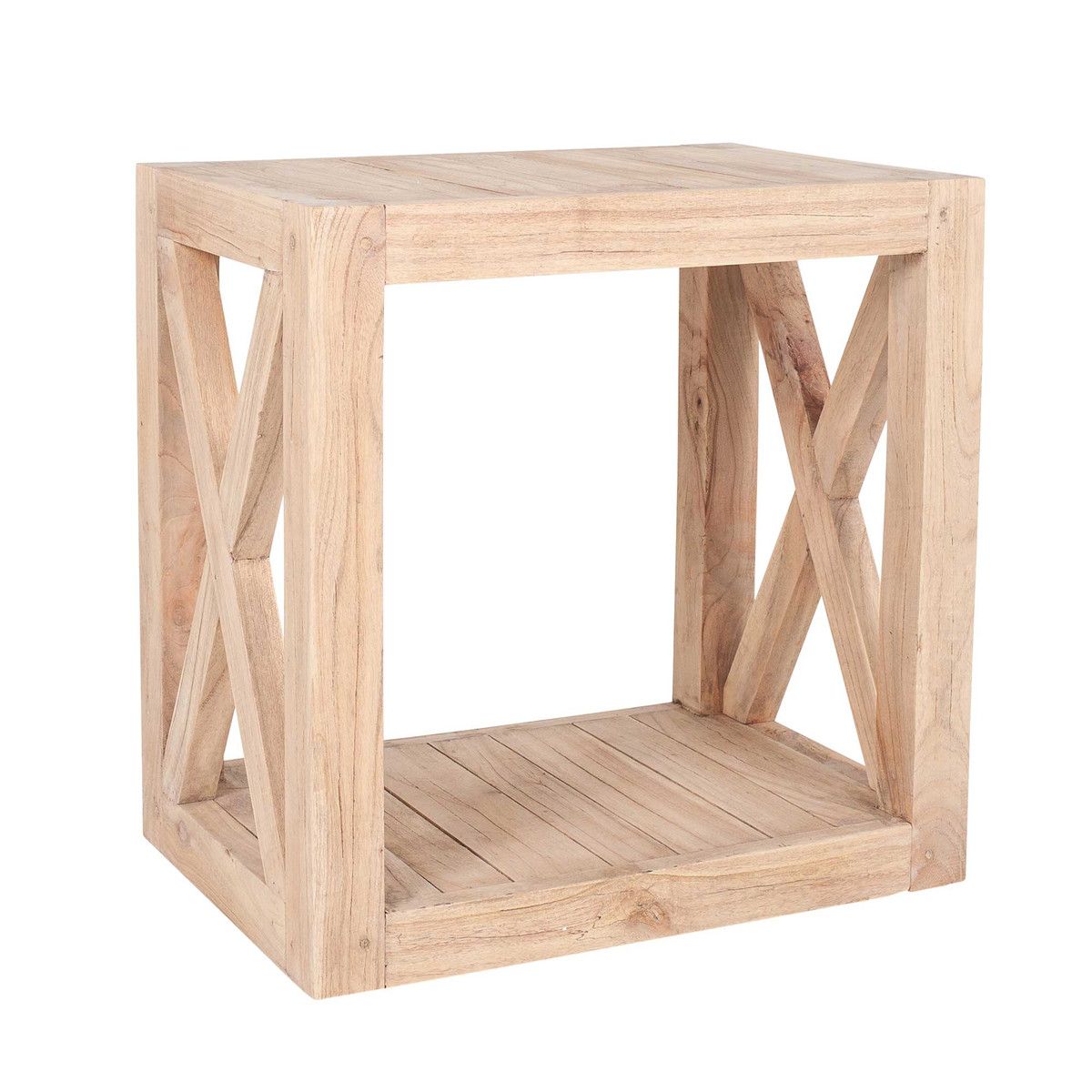 Single Cube Side Table-19x13x19