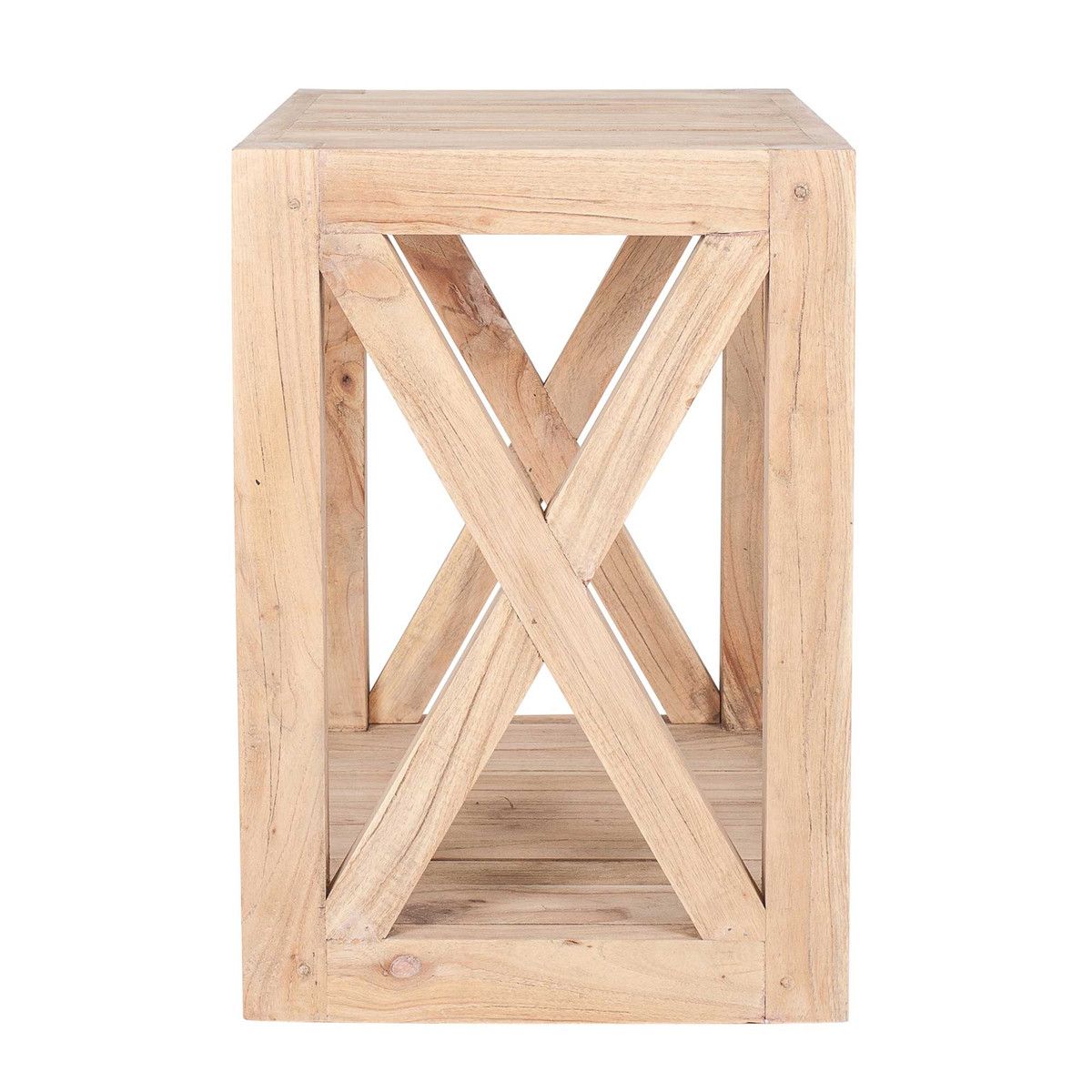 Single Cube Side Table-19x13x19