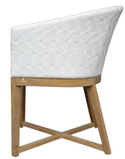 Blanco Outdoor Dining Chair-24x24x31