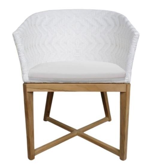 Blanco Outdoor Dining Chair-24x24x31