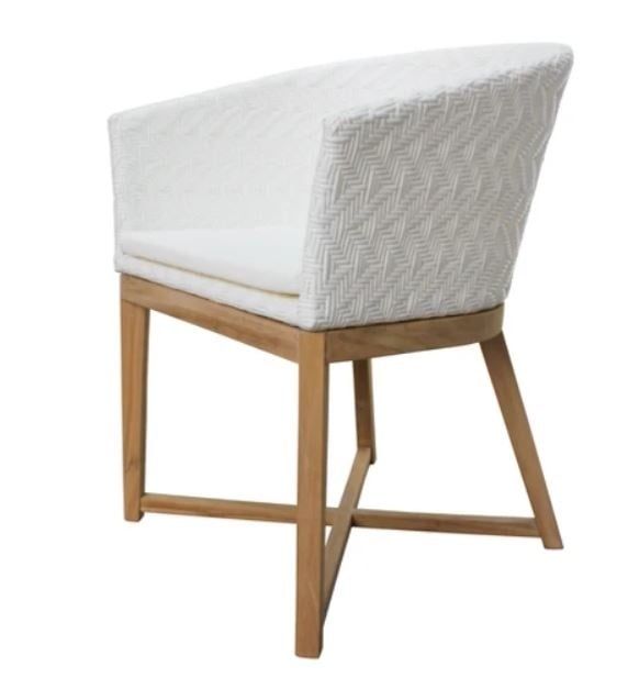 Blanco Outdoor Dining Chair-24x24x31