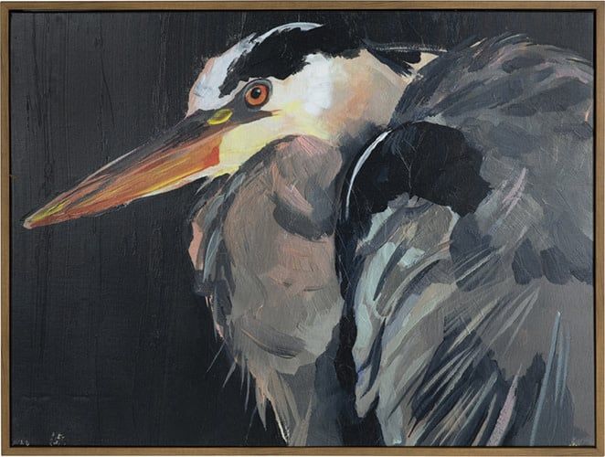 Great Heron II-40x30