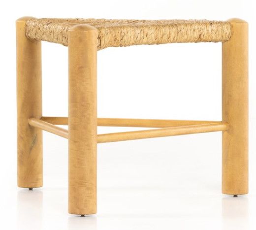 Malvern Accent Stool-26.25x23.25x19.5