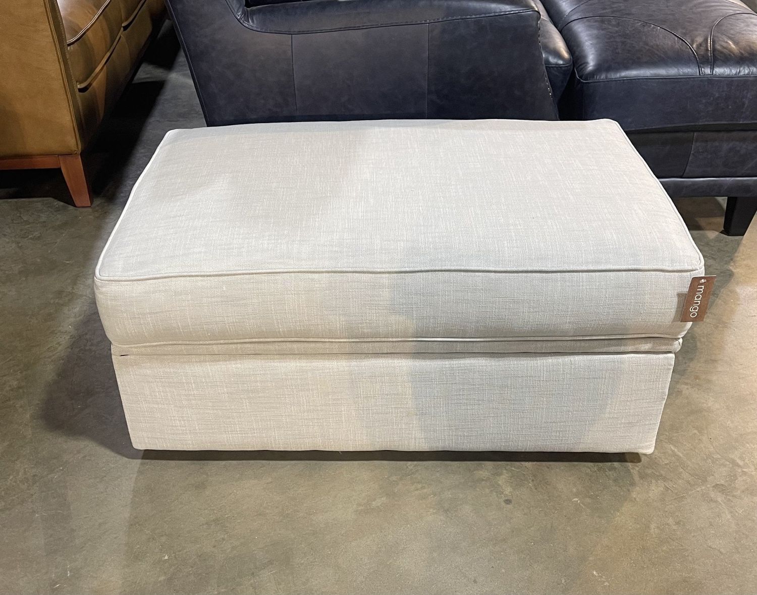 Storage Ottoman-Rollo Zinc-39x25x16