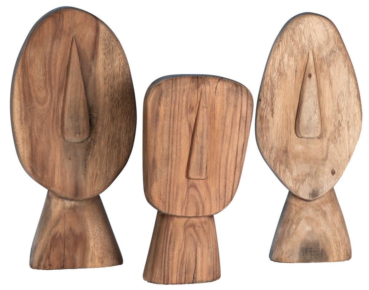 Suar Wood Mask S/3