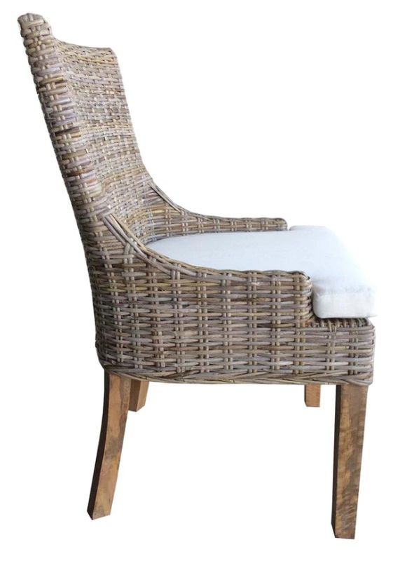 Kubu Dining Chair Dining Chair-NWW 20.8"L x 24“D x 34.40"H