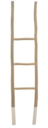 Ladder-Natural/White Legs-17x2x74