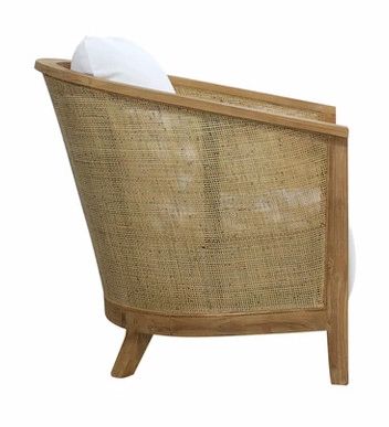 Juliet Chair-Rustic White-28x31x29