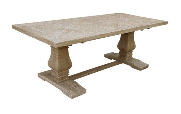 Savana Rectangular Dining Table NNW 83&quot;W x 39.3&quot;D x 30&quot;H