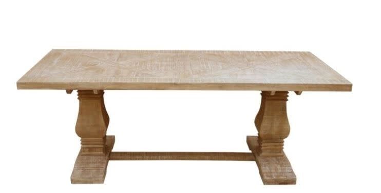 Savana Rectangular Dining Table NNW 83&quot;W x 39.3&quot;D x 30&quot;H