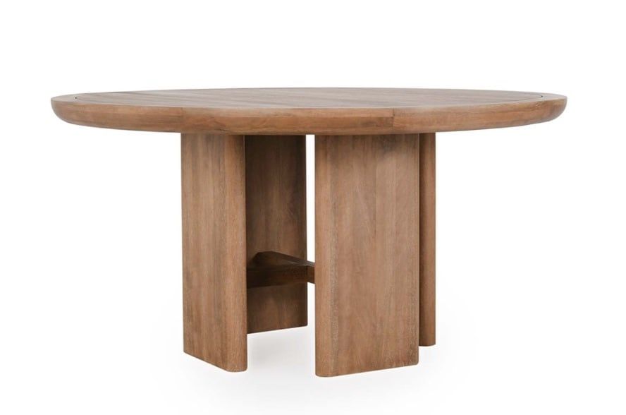 SELMA 60&quot; ROUND DINING TABLE 60&quot; x30&quot;H