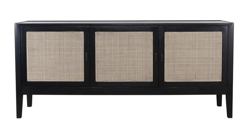 JAMES CABINET BLACK / NATURAL 70W 15D 31H