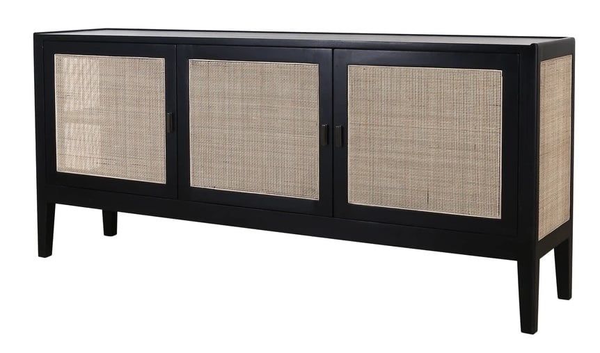 JAMES CABINET BLACK / NATURAL 70W 15D 31H