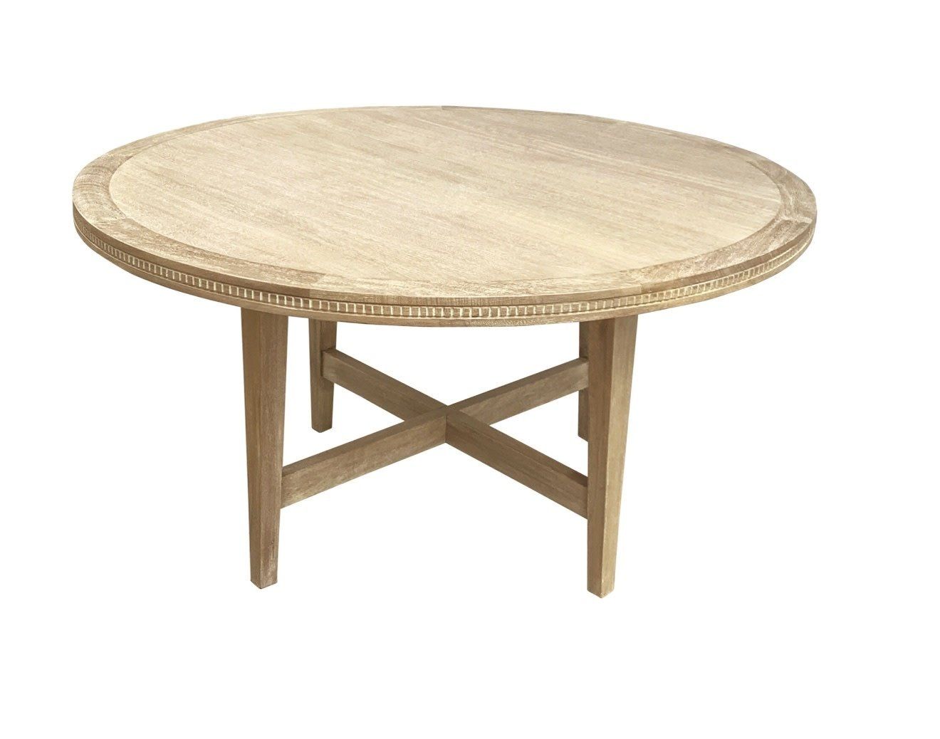Sara 60&quot; Rd. Dining Table 60&quot; W X 60&quot;D X 30&quot; H