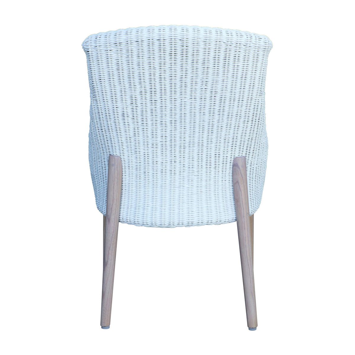 Rattan Weave Dining Chair  20.50 x 23.25 x 33.50