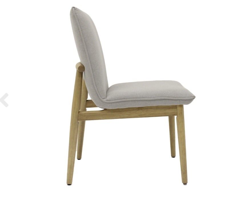 Nueva Dining Chair Grey W: 20.25&quot; | D: 24.5&quot; | H: 35&quot;