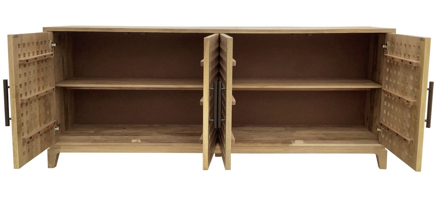 Mango Grid  78&quot; Sideboard  78x18x36
