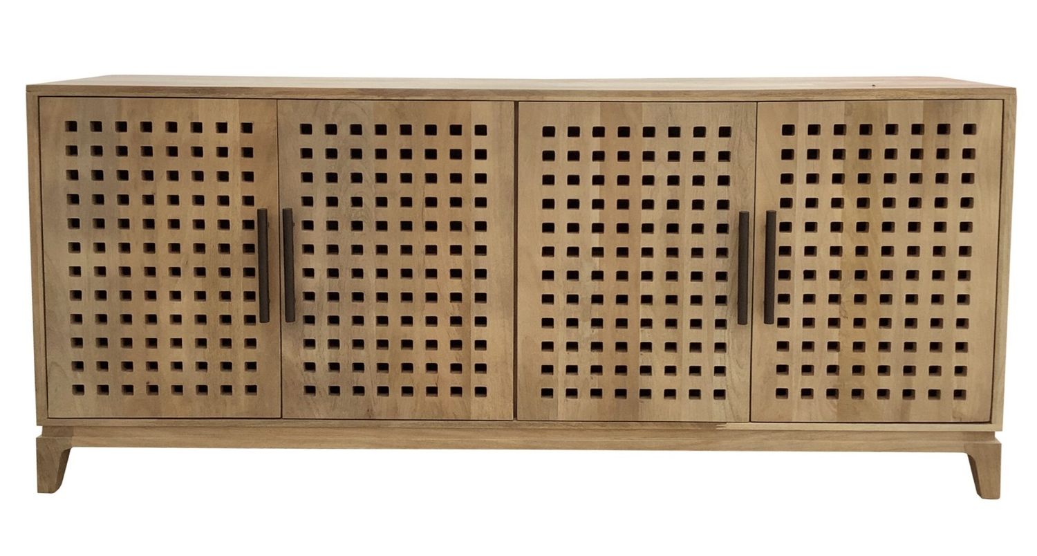 Mango Grid  78&quot; Sideboard  78x18x36