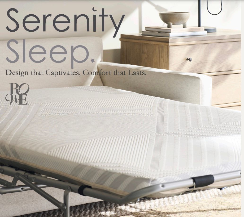 Quick Ship! Sylvie Queen Serenity Sleeper - 102CR-19 - Latte - L 75.0&quot; x W 40.0&quot; x H 35.0&quot;