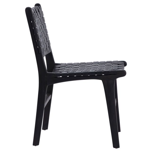 Dale Dining Chair-Black-21x24x33