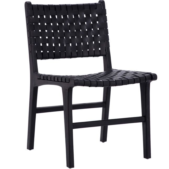 Dale Dining Chair-Black-21x24x33