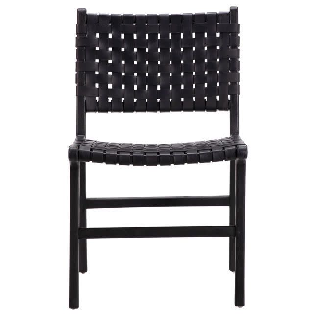 Dale Dining Chair-Black-21x24x33