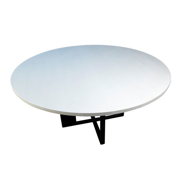 Hizon round dinning table  63"Wx63"Dx30"H