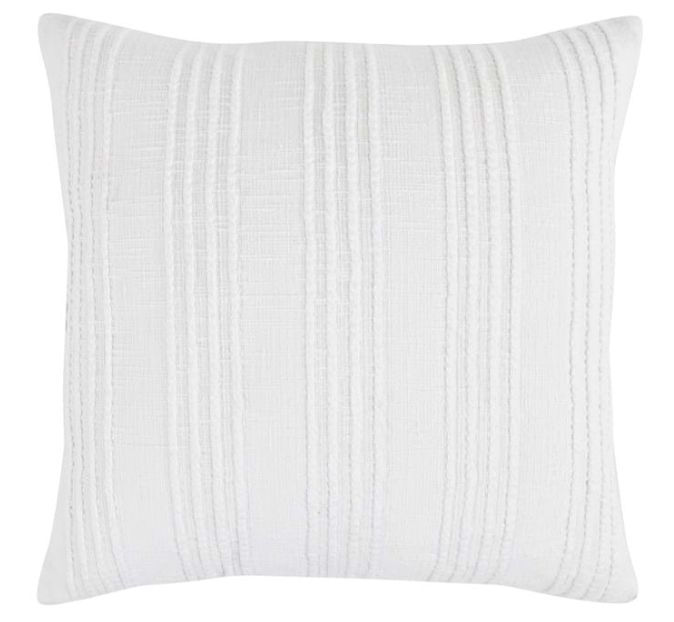SLD Gratitude Pillow-White-22x22