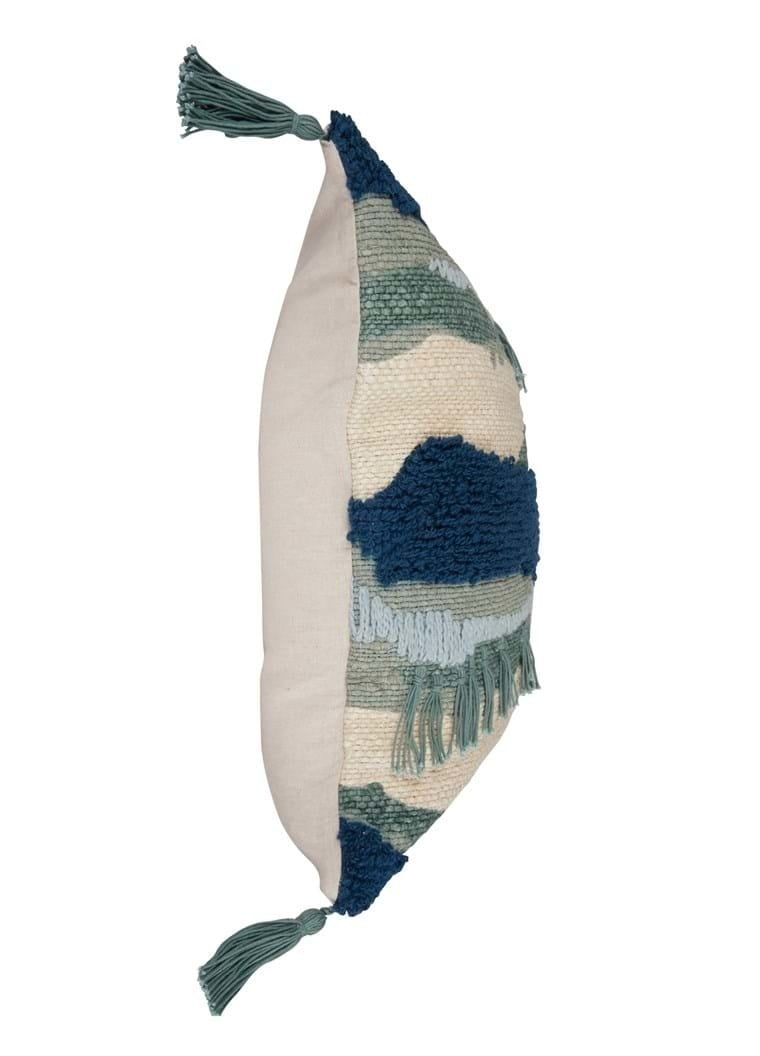 ML Landing Pillow-Blue Multi-22x22