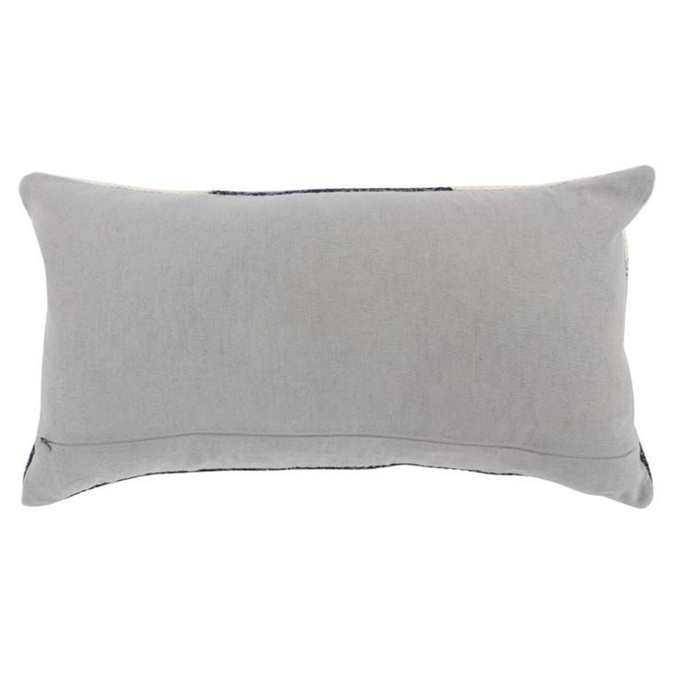 IN Kass Night Bolster Pillow-Blue/Gray-26x14