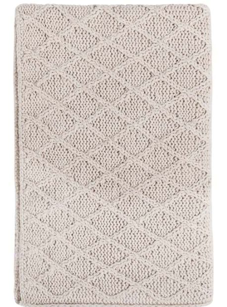 TC Catalina Throw Ivory-50x70