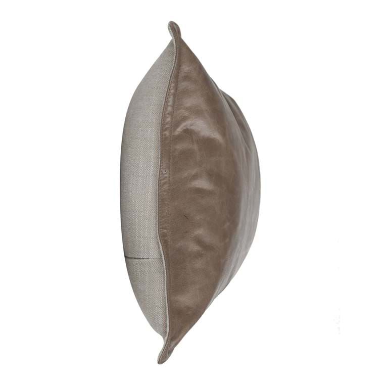 SLD Leather Sandstorm Taupe-Bolster-26x14