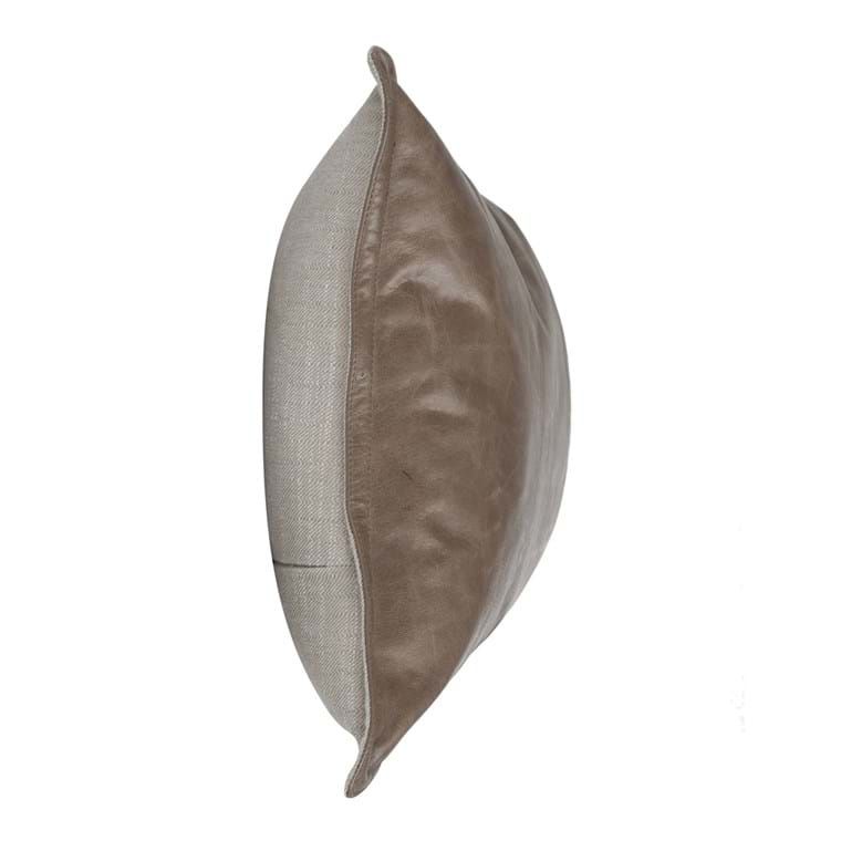 SLD Leather Sandstorm Taupe-Bolster-26x14