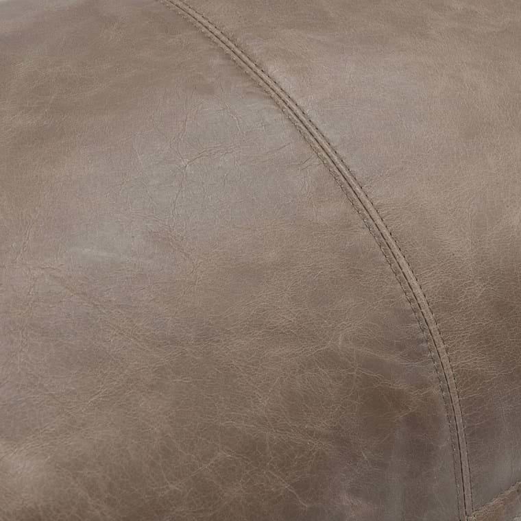 SLD Leather Sandstorm Taupe-Bolster-26x14
