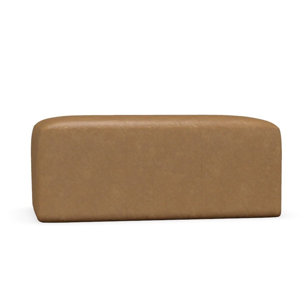 Macon Leather Ottoman-KL240-21(3)-54x29x18