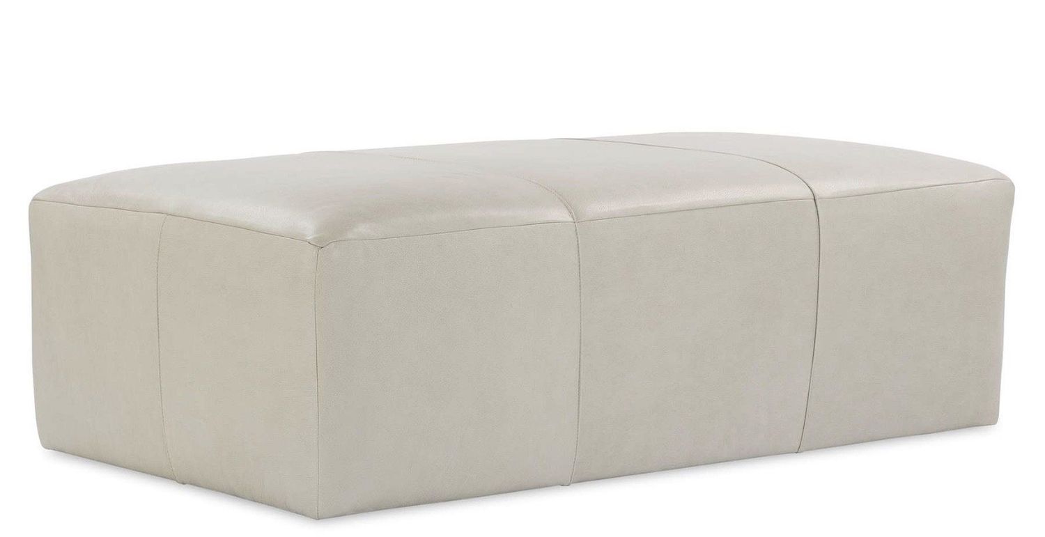 Macon Leather Ottoman-KL240-21(3)-54x29x18