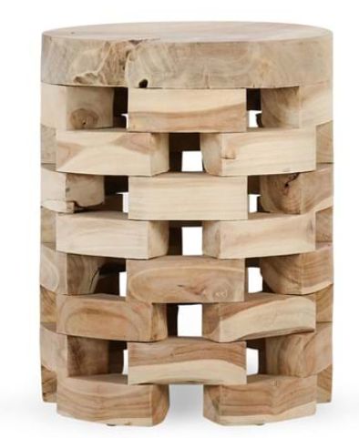 14&quot; Rd Accent Table W W 14&quot; W X 14&quot; D X 18&quot; H