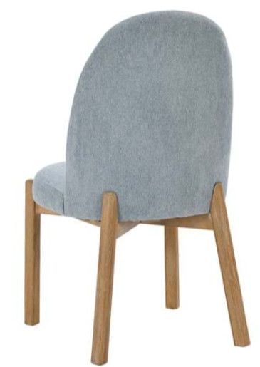 Upholstered Dining Chair Blue  20.5&quot; W X 23.5&quot; D X 36.75&quot; H