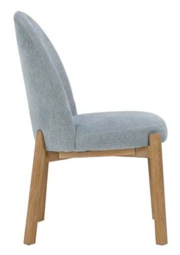 Upholstered Dining Chair Blue  20.5&quot; W X 23.5&quot; D X 36.75&quot; H