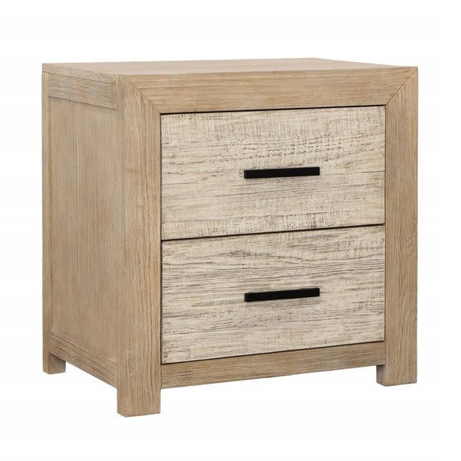 Roux Nightstand Double Drawer-27x18x27