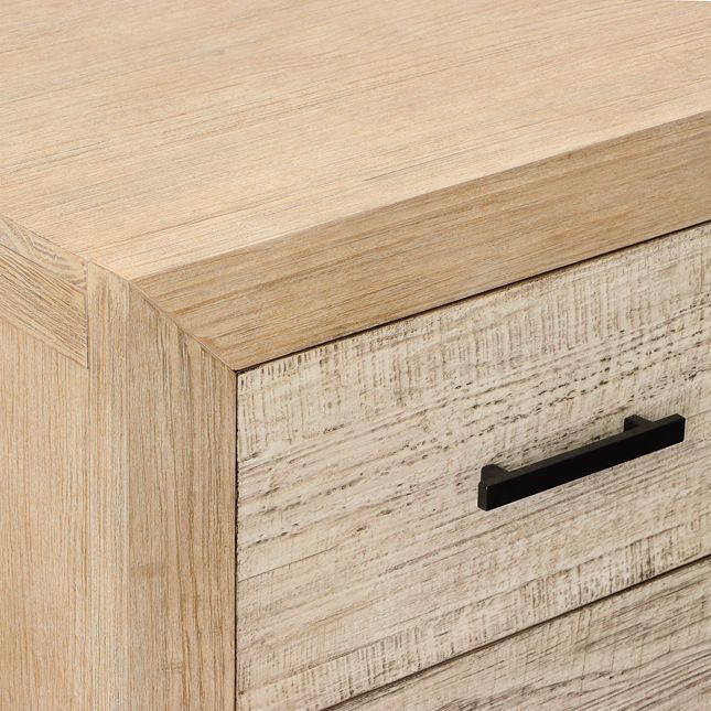 Roux Nightstand Double Drawer-27x18x27