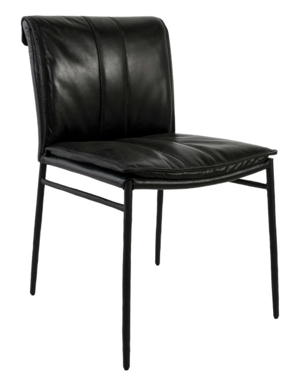 Major Dining Chair Black-19.5x23x33