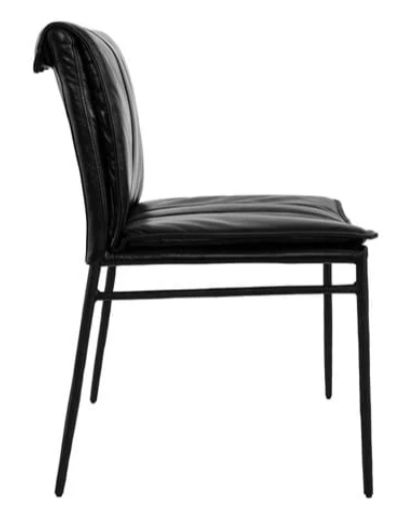 Major Dining Chair Black-19.5x23x33