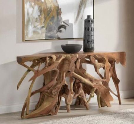 Cypress Root Console Table 70&quot;x31.25&quot;x16&quot;Natural