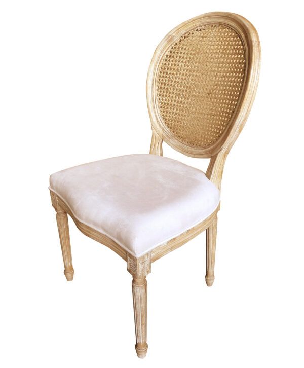 Oval Back Side Chair-NWW-19.75x24x39