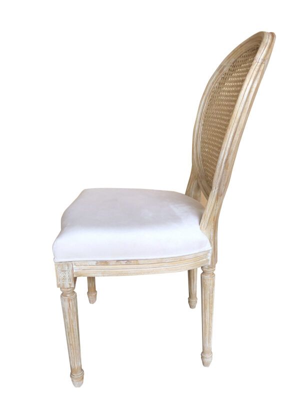 Oval Back Side Chair-NWW-19.75x24x39